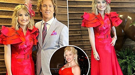 Anna Nicole Smith's daughter, Dannielynn, attends Kentucky Derby with dad Larry