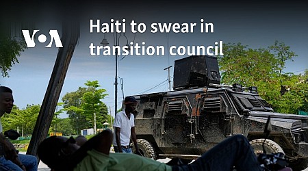 Haiti to swear in transition council
