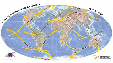 Top total solar eclipses to look out for over the next decade