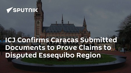 ICJ Confirms Caracas Submitted Documents to Prove Claims to Disputed Essequibo Region