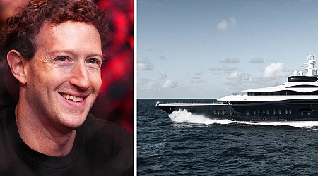 The largest yachts owned by tech billionaires, from Mark Zuckerberg to Jeff Bezos