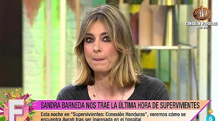 Sandra Barneda da la última hora de Aurah Ruiz y Laura Matamoros en 'Supervivientes 2024'