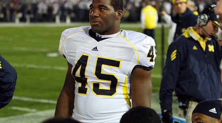 Obi Ezeh Dies at 36; Former Michigan LB Played 50 CFB Games from 2006-10