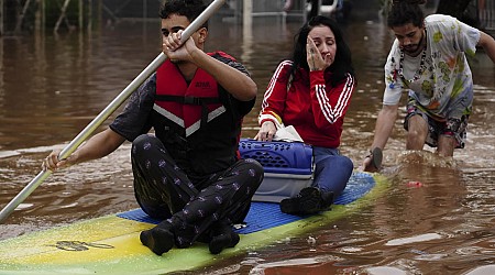 Floods in southern Brazil kill at least 60, more than 100 missing