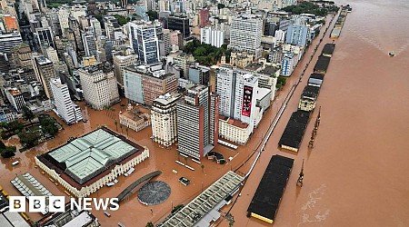 Devastating images show impact of Brazil floods