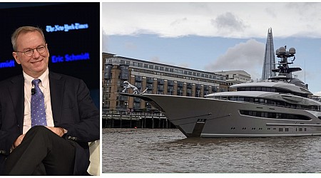 Eric Schmidt was supposed to buy a yacht once owned by a Russian oligarch. Here's the one he bought instead.