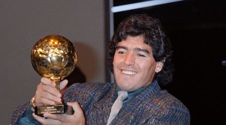 Diego Maradona's Stolen 1986 World Cup Golden Ball Trophy to Be Sold at Auction