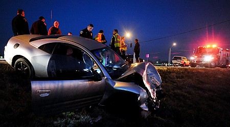 Two Drunk Drivers Have A Head-On Collision With Each Other Because They Were Drunk