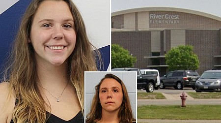 Madison Bergmann allegedly moved student victim's desk so she could rub his legs