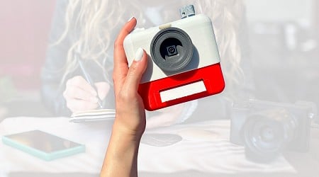 This instant AI camera doesn’t print photos, it prints poems