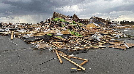 'Lots of Debris': Massive Tornado Swirls Near Lincoln, Nebraska