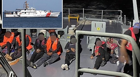 Coast Guard intercepts migrant boat with fugitive Puerto Rico gangbangers onboard