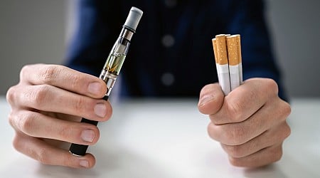 Quit-smoking drug helps half of vapers quit, too