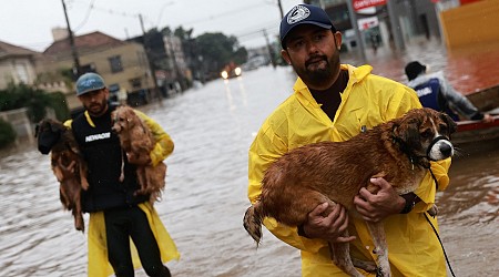 Flooding in Brazil is set to continue through the weekend