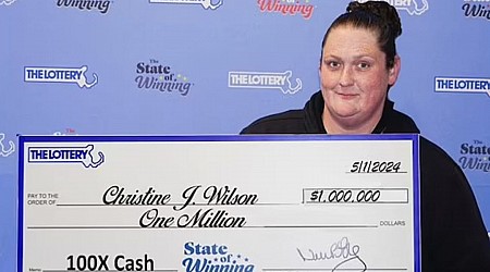 Massachusetts woman beats incredible odds to win $1 million lottery prize twice in 10 weeks