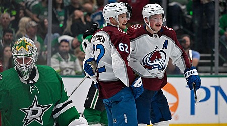 Makar's 2 goals help Avs stave off elimination