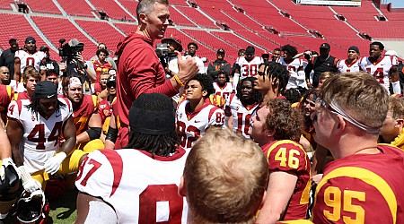 USC No. 17 in USA TODAY Sports college football re-rank after spring