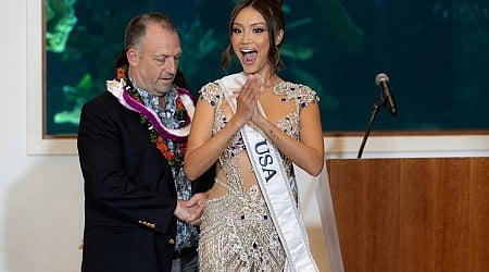 Savannah Gankiewicz, of Hawaii, Is Crowned Miss USA After Previous Titleholder Resigned