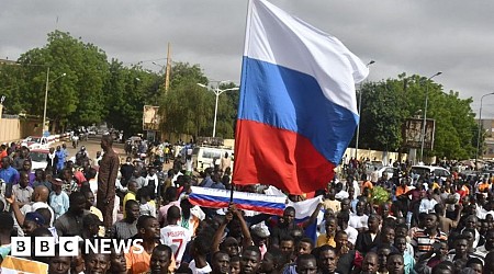 Russian forces sharing base with US troops in Niger