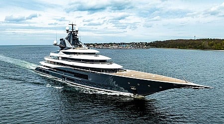 400-Foot-Long Superyacht Kismet Embarks On Maiden Voyage