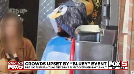 There was another Willy Wonka-esque event fail, this time with Bluey