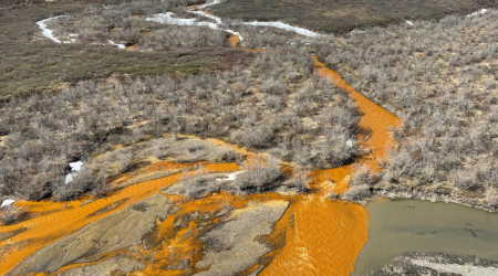 Why some of Alaska's rivers are turning orange