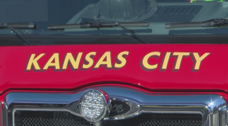 Man stuck upside-down in tree rescued by Kansas City Firefighters