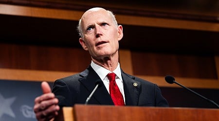 Sen. Rick Scott says he'll run to be next Senate Republican leader