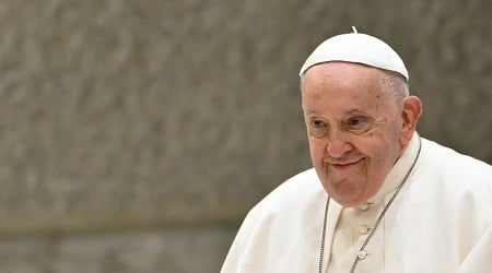 Photo: Pope Francis Gifted Mark Pope Kentucky Jersey by Lexington Priest