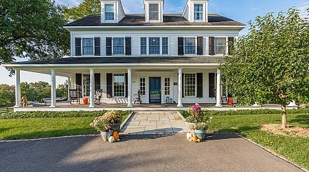 Equestrian Lifestyle Awaits At New Jersey Farmland Estate