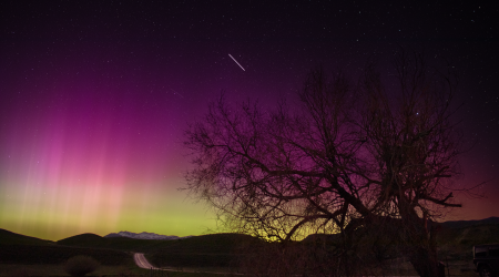 Aurora over Utah