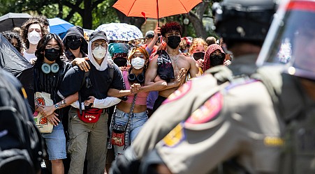 Photos: Campus protests continue nationwide as some turned violent