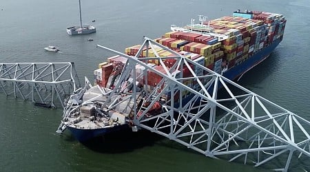 Más de un mes después, el barco que derribó el Puente de Baltimore sigue ahí. Ahora, al fin, lo van a retirar