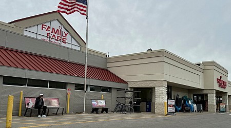 Homeless Woman Was Living Inside Michigan Store Sign With Computer and Coffee Maker