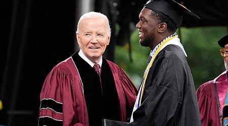 Biden Addresses the Israel-Hamas War During His Morehouse College Commencement Speech