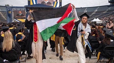 Pro-Palestine protest interrupts University of Michigan graduation ceremony