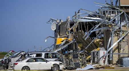 Latest deadly weather in US kills at least 18 as storms carve path of ruin across multiple states