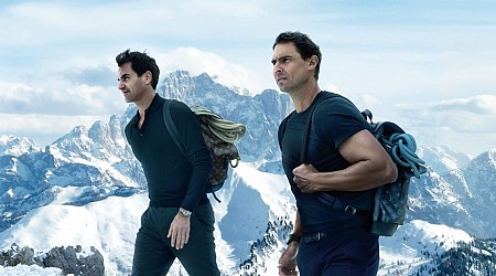 Federer, Nadal top summit of Italy's Dolomite mountain range in Louis Vuitton campaign