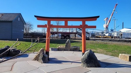 Bath-Tsugaru Torii Gate in Bath, Maine