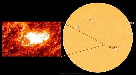 Gargantuan sunspot 15-Earths wide erupts with another colossal X-class solar flare (video)