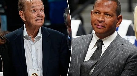 Alex Rodriguez shuns Glen Taylor's hug amid Timberwolves ownership drama