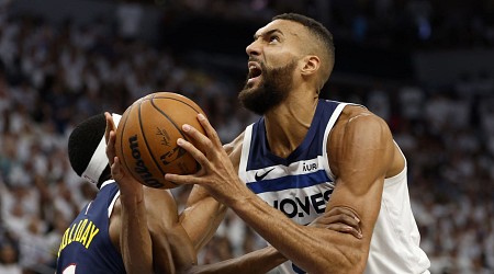 Rudy Gobert Fined $75K for Making Money Gesture at NBA Refs in Wolves' G4 vs. Nuggets