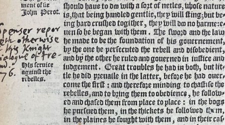 John Milton’s handwritten notes make this 16th century history book a rare find