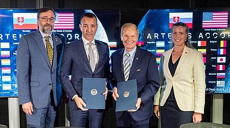 Slovakia, Peru sign NASA's Artemis Accords on safe space exploration