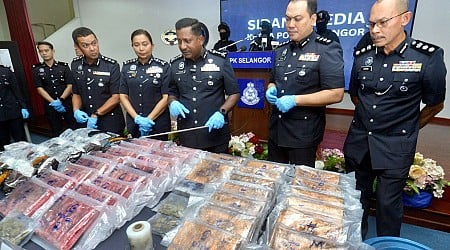 Peruvian smuggler caught with 1.1kg of cocaine at KLIA