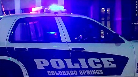 Colorado Springs man arrested after jumping from second floor of parking garage