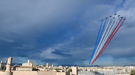 Olympic Torch Relay Sets Off In Marseille