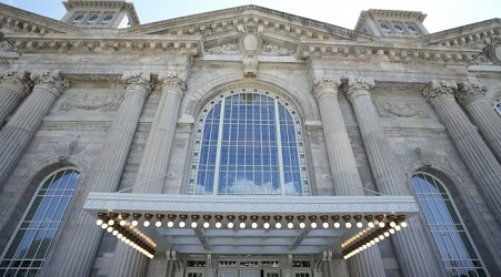 From decay to dazzling. Ford restores grandeur to former eyesore Detroit train station