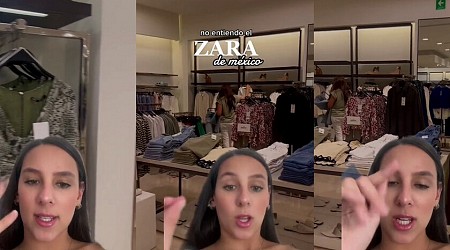 "El Zara de México es muy diferente": usuaria de TikTok expone que la ropa en Colombia es 'más chévere'