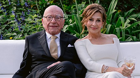 Rupert Murdoch and Elena Zhukova get married at his California vineyard